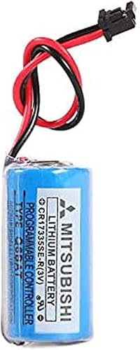 Miniatura 3 de GRE-Energy - Paquete de 4 baterías de litio Q6BAT CR17335SE-R de 3 V para sistema Q25PRHCPU Q170HBATC QNS FANUC