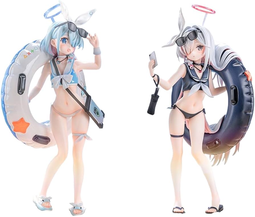 ブルーアーカイブ アロナ　プラナ 水着 フィギュア ブルーアーカイブ ブルアカ アロナ&プラナ 水着ver フィギュア - メルカリ