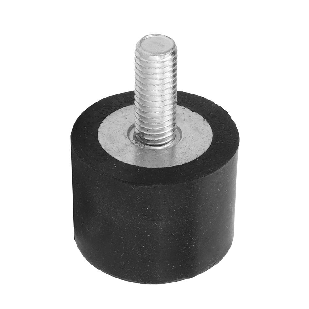 4er - Set Anti - Vibrations - Gummi - Bobbin - Lager, Schwingungsisolator für Maschinen, Automobilindustrie, Fitnessgeräte und Elektronik, hitzebeständig, reißfest 45 N/mm (VE40*30 M10*25)