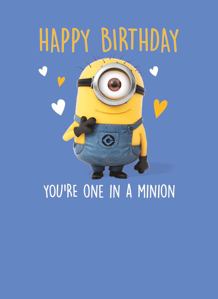Danilo Promotions Ltd Despicable Me Birthday Card