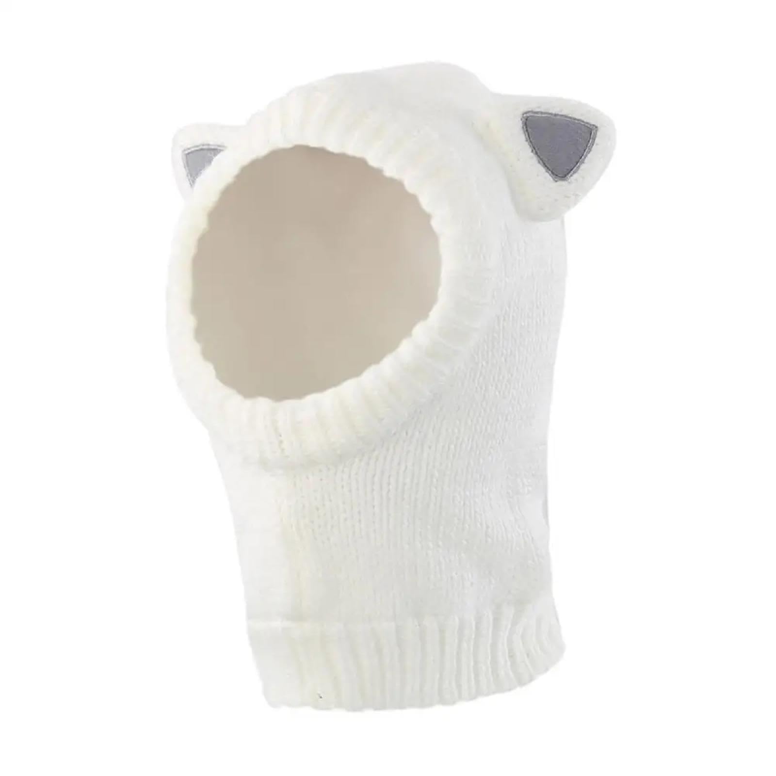 Casquettes Bonnets Chapeaux Bonnet Tout-Petit Garçons Filles Mignon Chaud Hiver Cap Coupe-Vent Tricoté Doux Doublé Écharpe Bonnets Chapeau pour Enfants