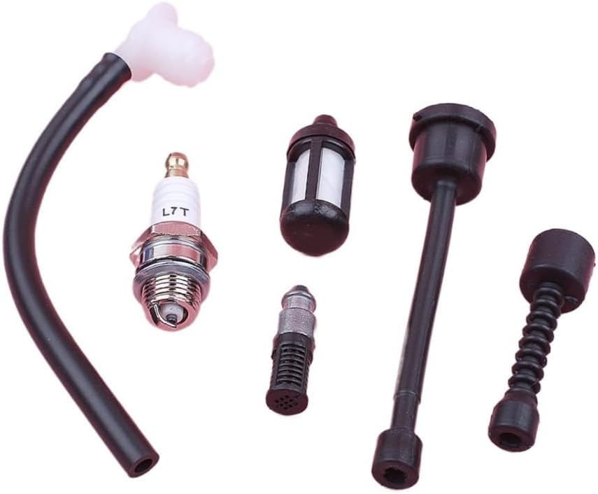 Fuel Oil Line Hose Spark Plug Kit Fit For 070 090 Chainsaw Replacement Spare Part