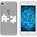 Produktbild PhoneNatic Case kompatibel mit Apple iPhone 8 Silikon-Hülle in Love M1