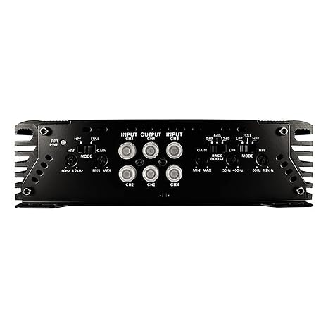 Blaupunkt 1500W 4-Channel Full Range Amplifier
