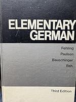 Elementary German B001JH41JO Book Cover