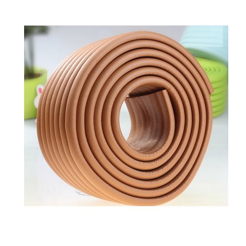 AUCH Extra Dense Furniture Table Wall Edge Protectors Foam Baby Safety Bumper Guard Protector, 2 Meters (6.5 Ft) Long 8 CM Wide
