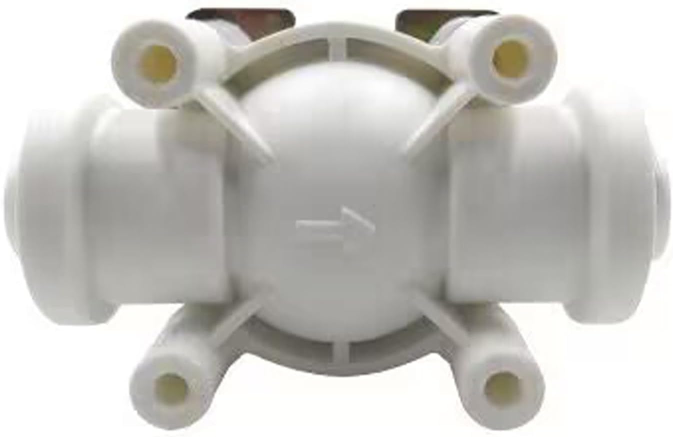 1/2" DC 12V Solenoid Valve N/C Normally Closed Water Inlet Flow Switch