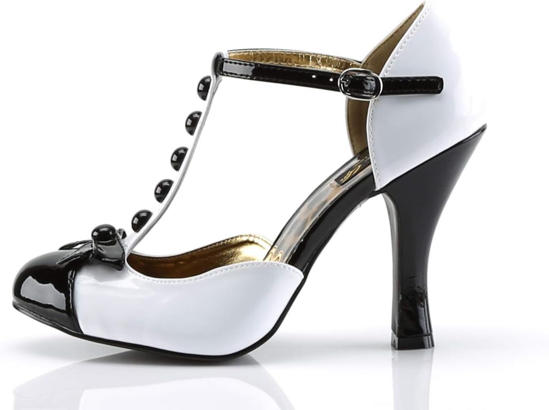 Pleaser Women's Smitten-10/RM T-Strap Pump - Image 4