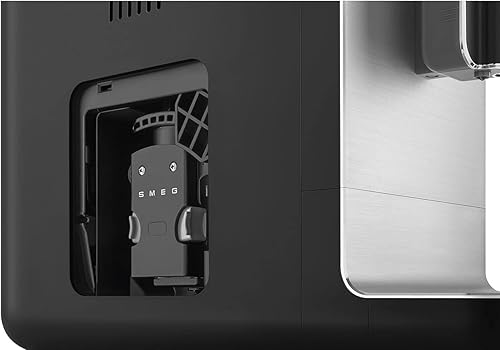 Smeg BCC12BLMEU - Cafetera automática con función de vapor, color negro5