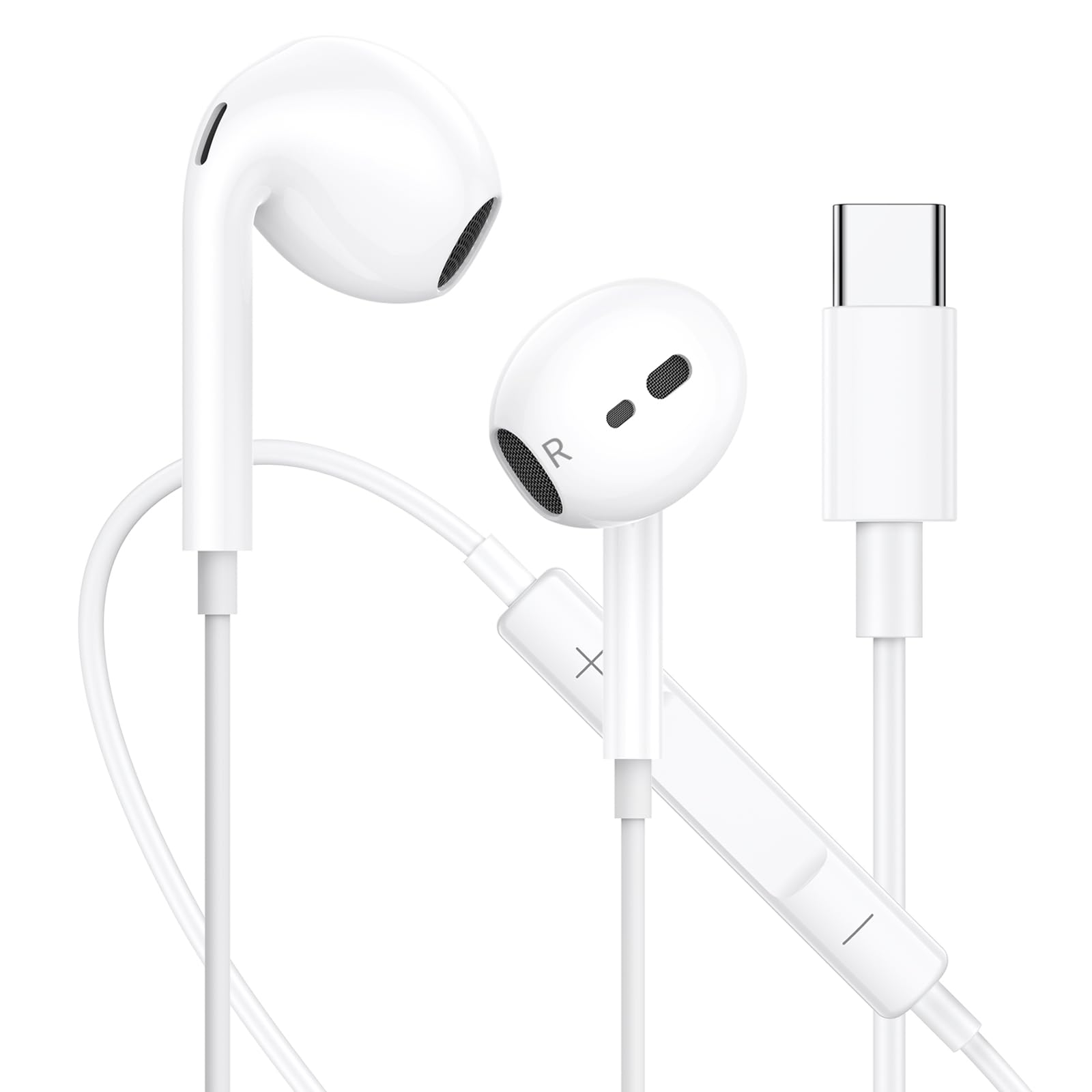 Kabelkopfhörer für iPhone 14/13/12/11, In Ear Kopfhörer mit Kabel, [MFi-Zertifiziert] Kabel Kopfhörer mit Mikrofon und HiFi Stereo Ohrhörer für iPhone14/13/12 Plus Pro Max/XR/XS/X/SE/8/7/Plus/iPad iOS
