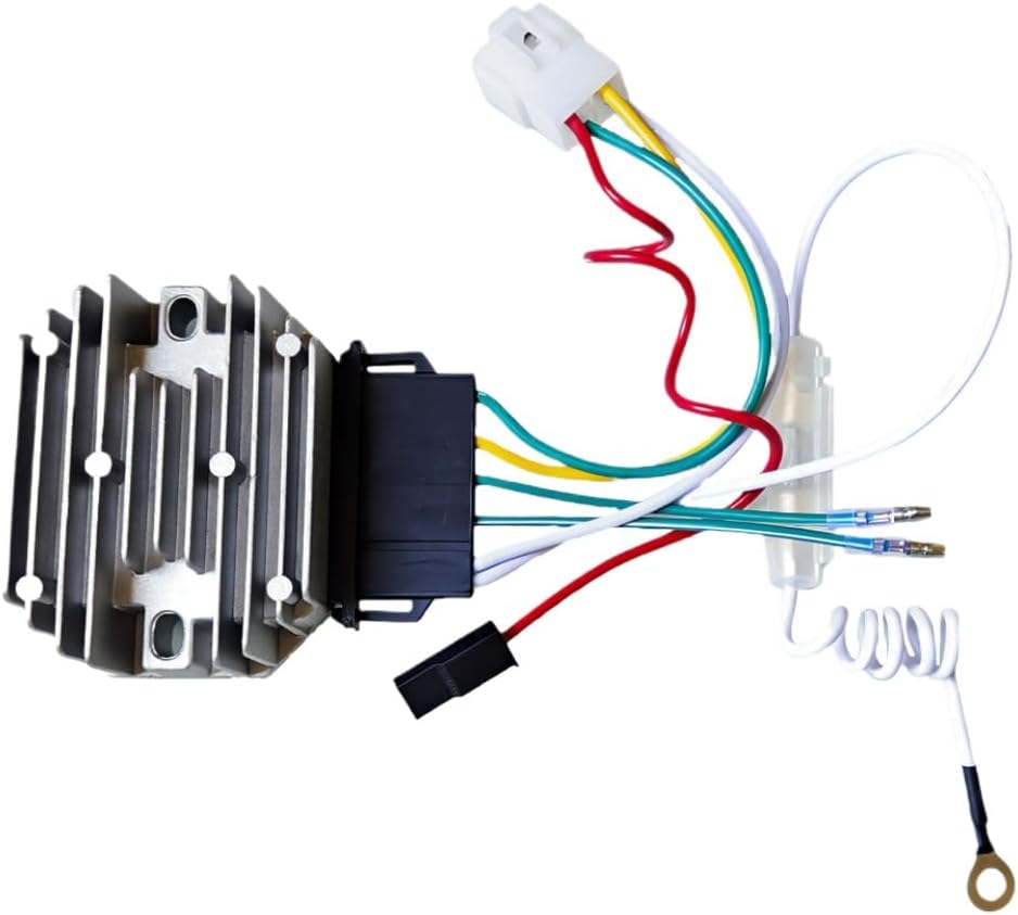 12V 20A Or 12V 15A Voltage Regulator Rectifier With Fuse Compatible With Automotive Motorcycle Parts For Part Number 114399-77550 114399-77551 114399-77560 119660-77710