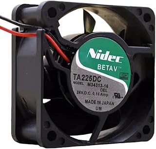 for TA225DC M34313-16 24V 0.16A 60MM 6025 2-Wire Inverter Cooling Fan