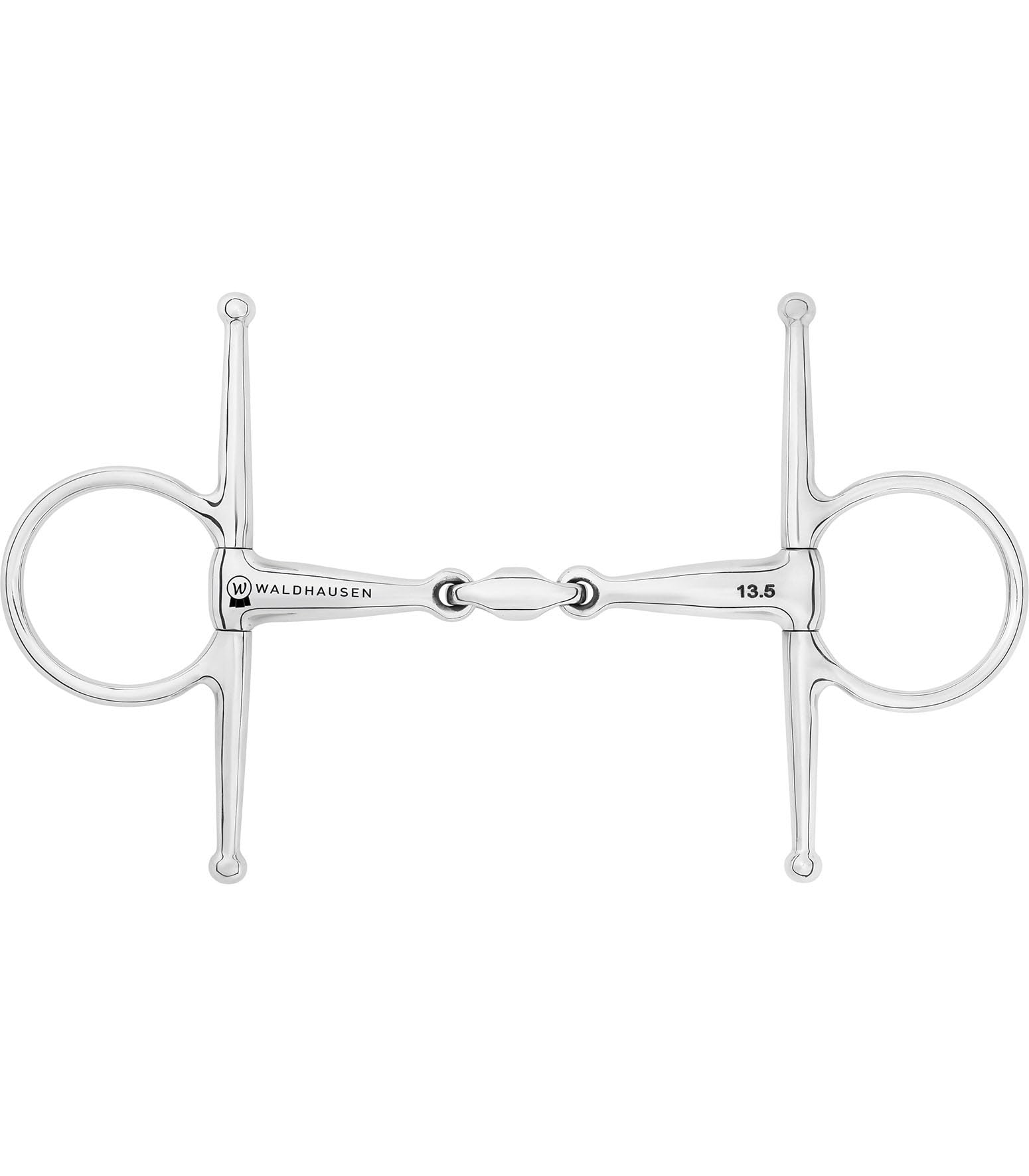 WALDHAUSEN Schenkeltrense, doppelt gebr, EST S:14mm, B:11,5cm