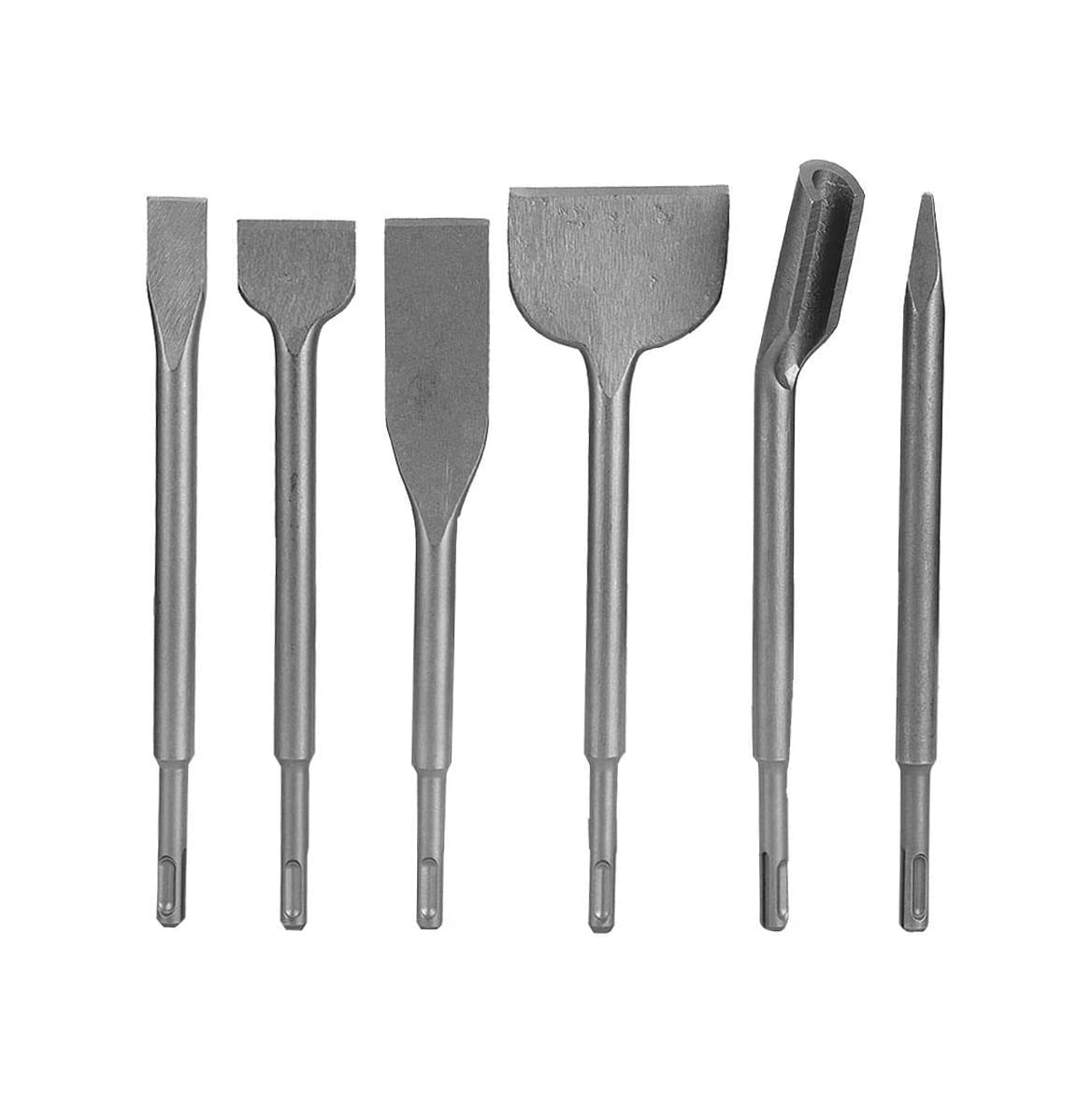 6 cinceles de martillo giratorio 40 , cinceles de martillo SDS Plus para pared de hormigón