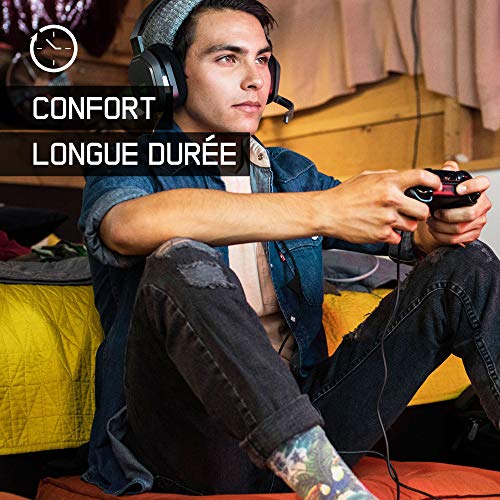 ASTRO Gaming A10 jeu Casque Filaire avec Micro Léger et Résistant ASTRO Audio Dolby ATMOS Jack 3 5 mm pour PCMAC XBOX ONE PS4 PORTABLE - vue 3