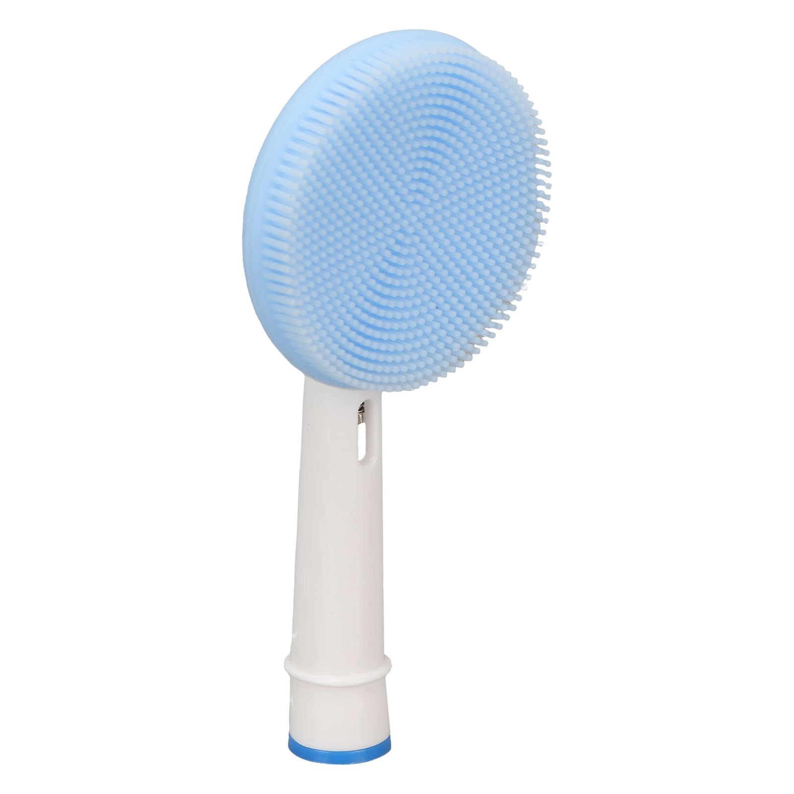 Qukaim Face Scrubber Replacement Head Cleansing Brush Replacement Head, Silicone Electric Face Scrubber Replacement