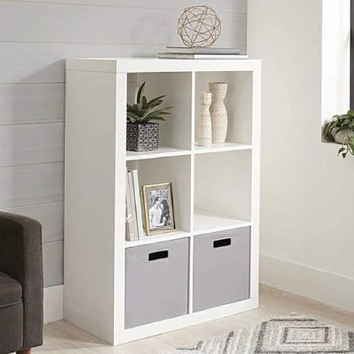 Better Homes and Gardens - Mueble organizador cuadrado de 4 cubos, para almacenamiento, estantería o biblioteca