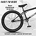 cubsala Freestyle BMX Bike, 20 Inch Yaphet Bicycle for Teen Youth Beginner Adult Riders, Bike with 360° Rotating Handlebar and 4 pegs, Color Black