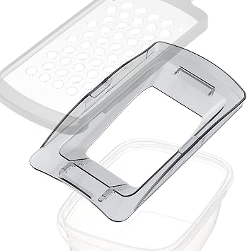 Shimomura Kogyo PG-632 Slicer for Storage Containers, Made in Japan, Fits Storage Containers, 5.1-6.7 inches 13-17 cm, Professional Grade Made in Tsubamesanjo, Niigata, Clear