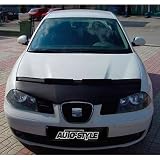 AUTO STYLE Protège capot compatible avec Seat Cordoba/Ibiza 6L 2002 2008   Noir