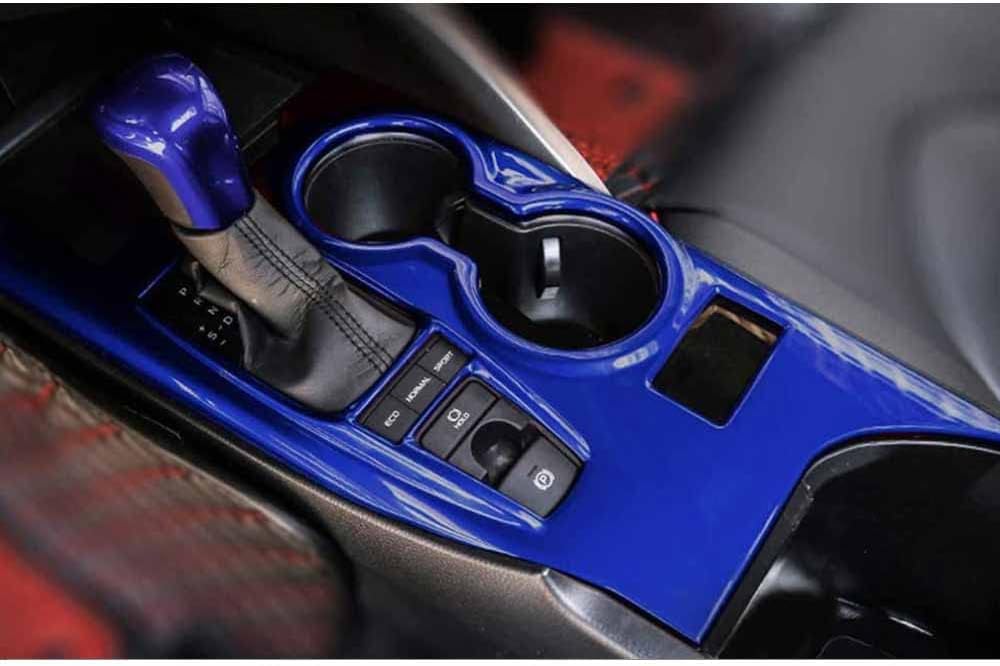 XHQ for Camry Gear Shift Console Panel Trims Cover ABS Plastic Fit Toyota Camry LE SE 2022 2021 2020 2019 2018 Without Seat Heating Cup Holder Decoration Bright Black : Automotive