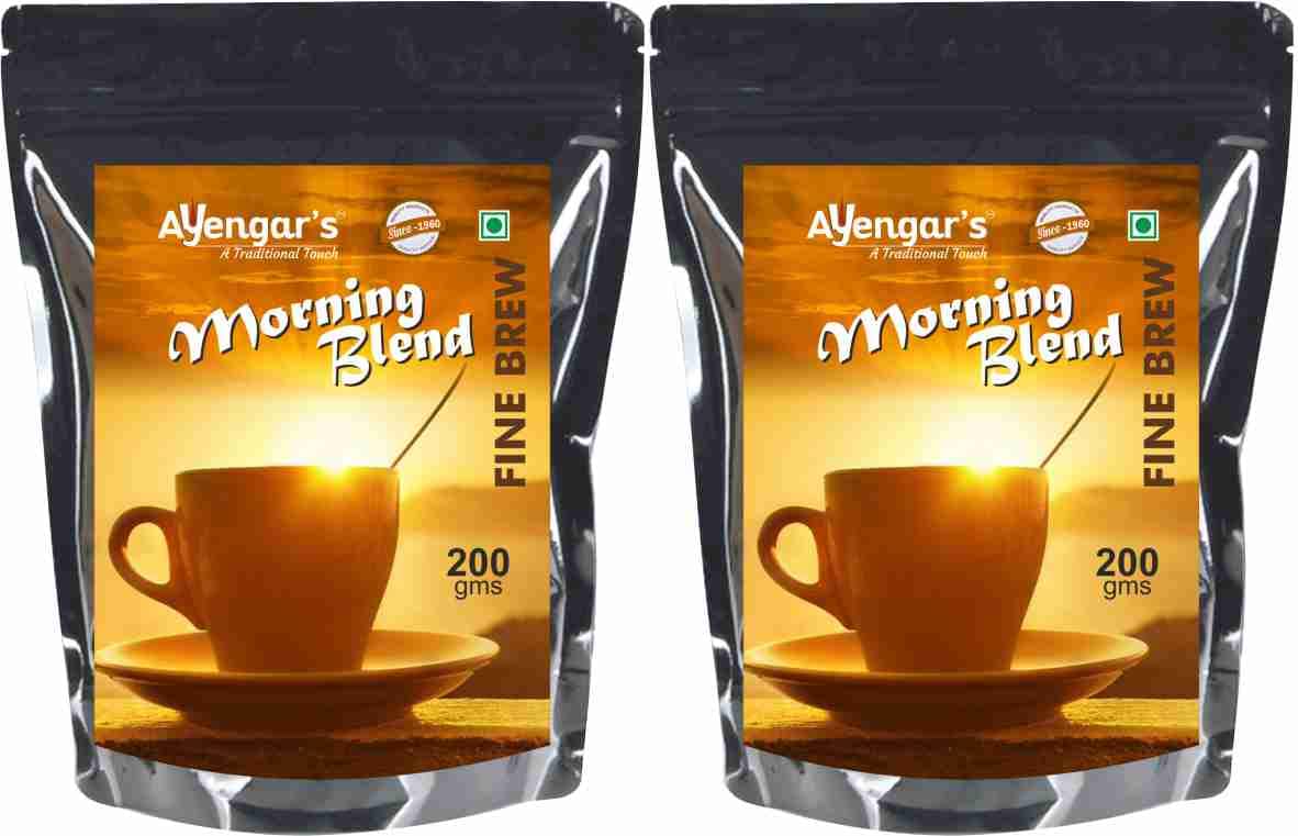 See full amazon price history chart for Ayengars MORNING BLEND - 80/20 Coffee Powder - Pack of 2 - 400 gram ( 200gms x 2) Ayengars MORNING BLEND - 80/20 Coffee Powder - Pack of 2 - 400 gram ( 200gms x 2) (B0B7DMWH39) Amazon Price History, Amazon Price Tracker