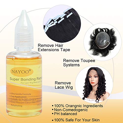 image for NAYOO Lace Wig Glue Hair Replacement Adhesive Invisible Bonding Glue f