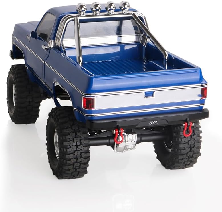 PALUMMA Rear Aluminum Bumper for Traxxas 1/18 TRX-4M K10 Rc Defender Upgrade Parts RC Crawler Car
