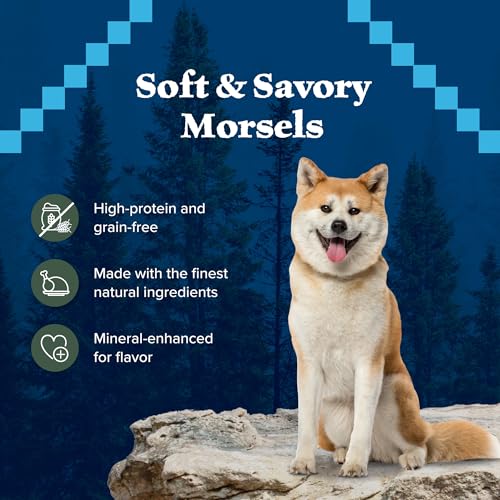Blue Buffalo Wilderness Wild Bits Soft & Chewy Dog Treats, Grain-Free, Duck, 4 oz. - image 6