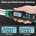 Digital Torque Wrench, 1/2-Inch, 7.4-147.5 ft-lb, 2% Accuracy - Image 5
