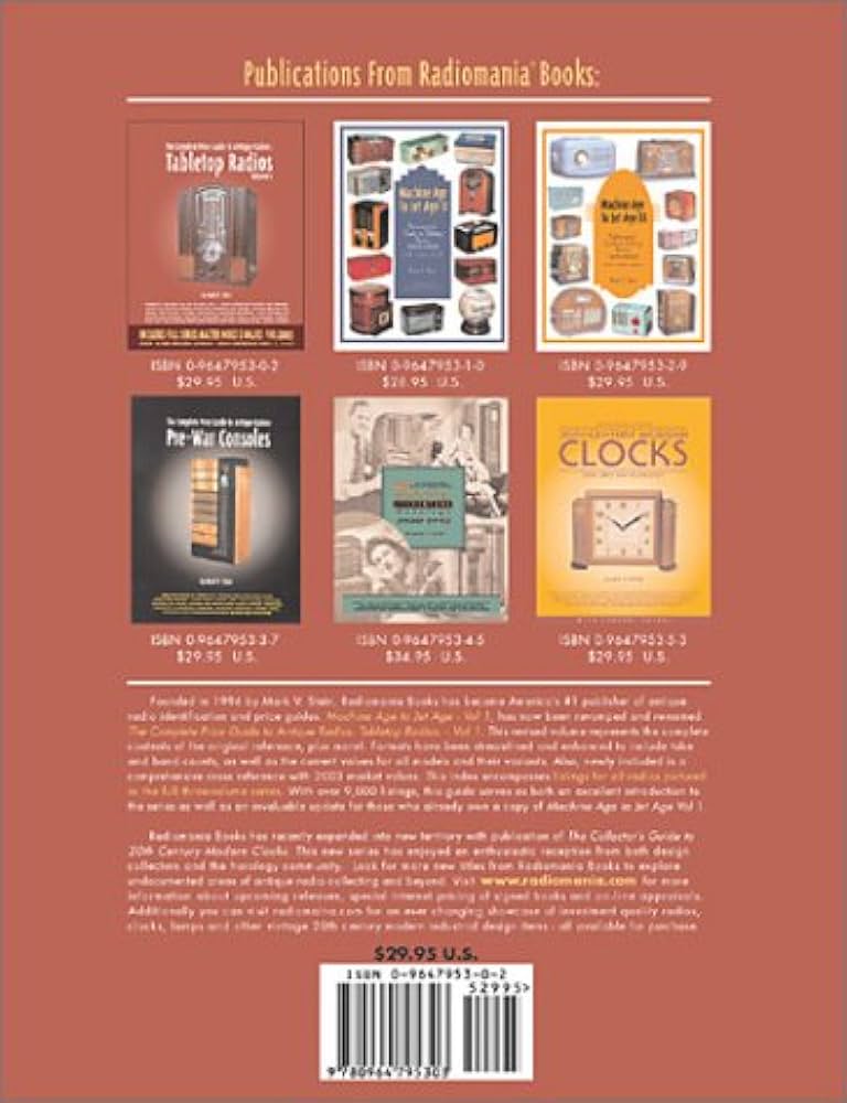 vintage 50s radio 激レアオンブック品