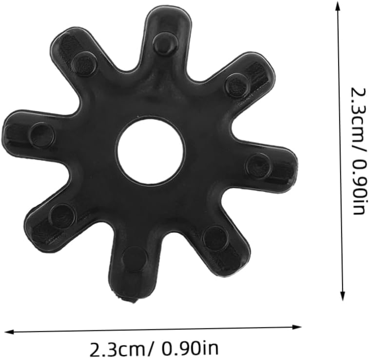 2pcs Replacement Wheel Steering Motor Coupler Plastic Steering Gear Gasket Leakproof for Durability