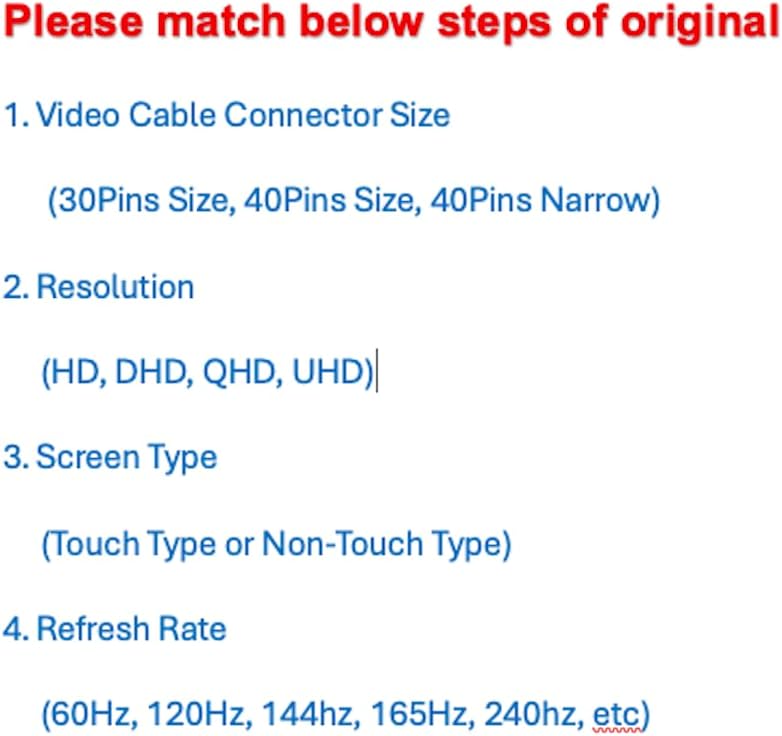 EM EMAJOR TECH New Screen Replacement for LP156WFC-SPD1 LP156WFC (SP)(D1) 1920X1080 FHD Non-Touch LCD LED Display with Set of Tape and Tools