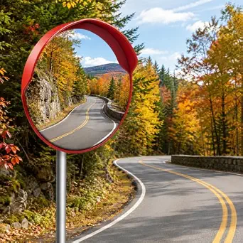 Convex Traffic Mirror - 32" Outdoor Driveway & Security Safety Mirror
