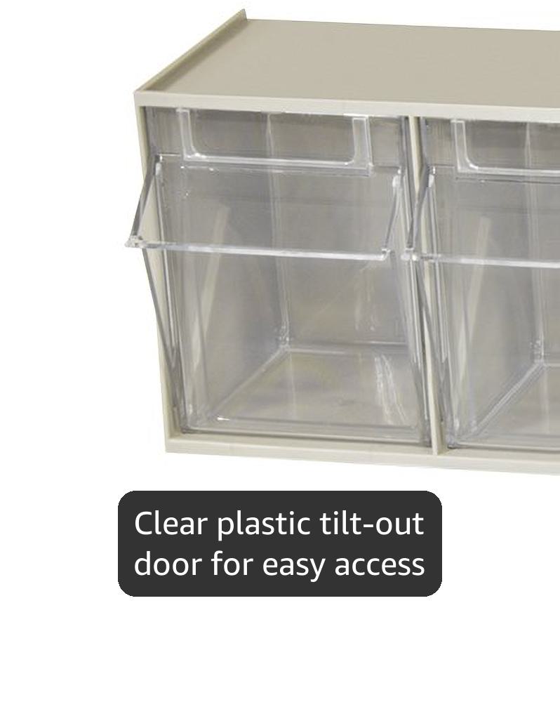 Amazon.com: Akro-Mils TiltView Plastic Storage Cabinet with 5 Tilt