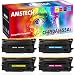 Produktbild Amstech Kompatibel Toner Cartridge Replacement für HP 655A CF450A CF451A CF452A CF453A für HP Color Laserjet Enterprise M652dn M652n M653dn M653x HP MFP M681dh MFP M681f Flow MFP M681z Flow, 4 Packs