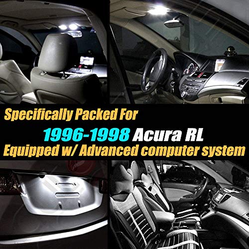 Kit LED interior canbus 14 piezas 6000K para Acura RL 96-98 miniatura 2