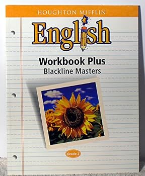 Hardcover Houghton Mifflin English Workbook Plus, Blackline Masters, Grade 2 Book