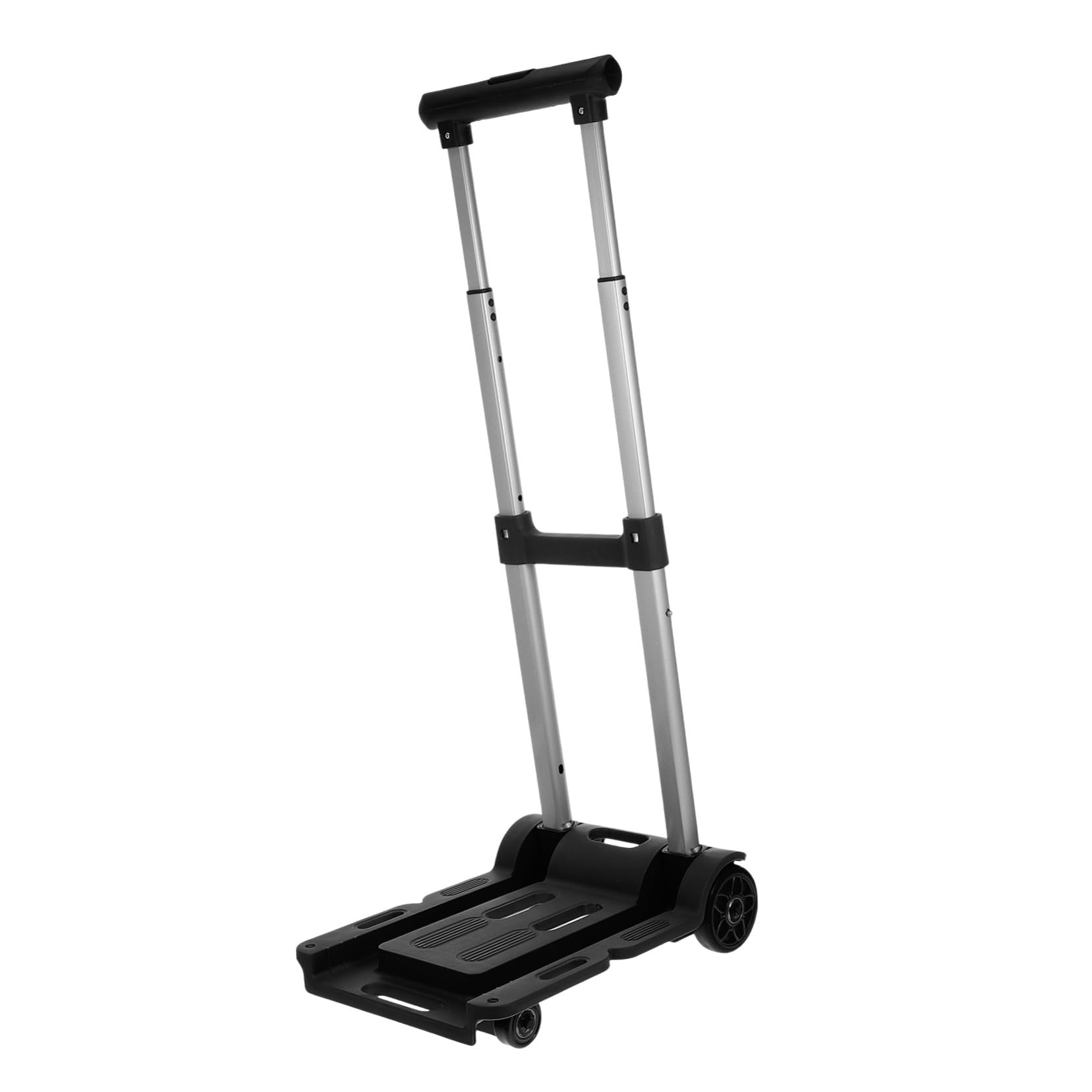 Carrito utilitario compacto para equipaje en el aeropuerto y compras del hogar