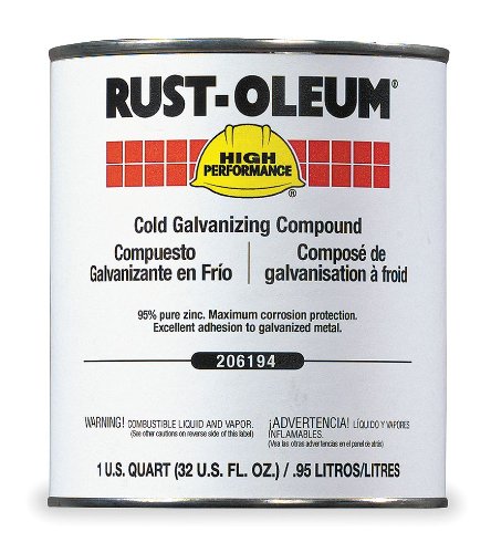 Cold Galvanizing Compound, Gray, 1 qt.