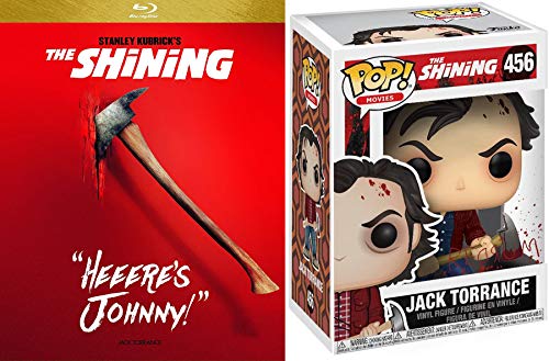 Twin Jack Torrance from The Shining Stanley Kubrick Horror Feature movie + Funko Torrance with Axe Pop Figure bundle Stephen King Film Collector's Edition Twin Jack Torrance from The Shining Stanley Kubrick Horror Feature movie + Funko Torrance with Axe Pop Figure bundle Stephen King Film Collector's Edition