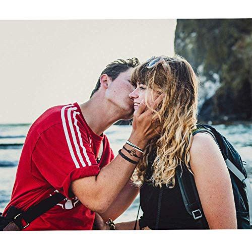 Choice Of All Vsco String Wave Bracelet Adjustable Friendship Bracelet Handcrafted Jewelry Women (D:black Fish Hook) #TOP3