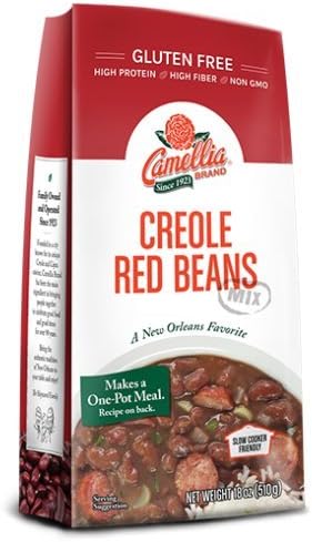 Camellia Brand Creole Red Beans Mix, 18 Ouncess
