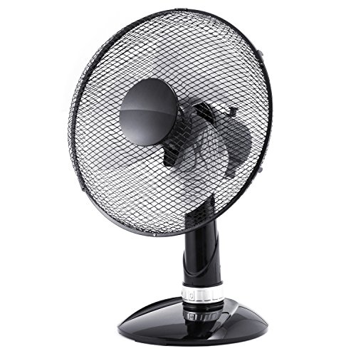 Brandson Ventilator 35cm/ Windmaschine | 2 Leistungsstufen| Leistungsaufnahme 35W
