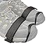 Pteanecay 1 Pair 11 Teeth Crampons Non-Slip Ice Snow Climbing Anti-Slip Shoe Covers for Ice Snow, Winter Hiking Climbing,XL