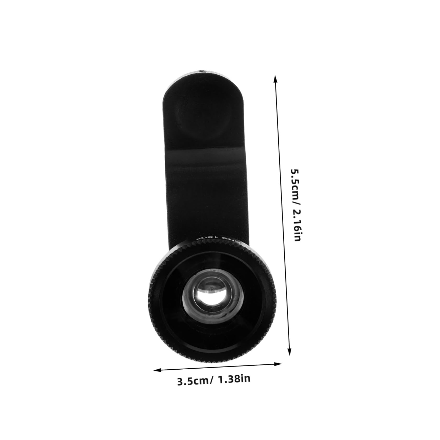 LALAFINA Universal Mobile Phone Camera Lens Kit Wide Angle Macro Fisheye Lenses Design