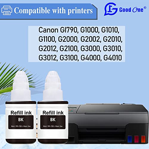 GOOD ONE Ink Compatible for Canon PIXMA G1000 G1010 G1100 G2000 G2002 G2010 G2012 G2100 G3000 G3010 G3012 G3100 G4000 G4010 Printers 2 511FXVLeWIL