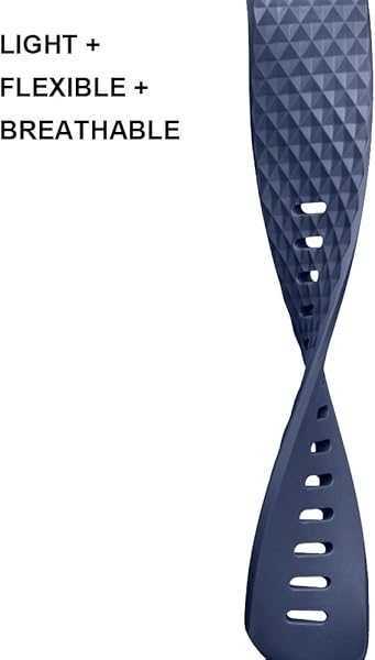 Correa para Fitbit Charge 2, Edición Especial Soft Silicona Deportes Recambio de Pulseras Ajustable Reemplazo Accesorios para Reloj Fitbit Charge 2 Pulsera de Actividad Pequeño y Grande - 4