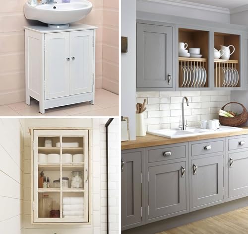 Edelstahl Tür Scharniere 75x50x1,2mm, Anstore 8 Stück Türangeln Scharniere Klappbar, Edelstahl Scharnier Klavierband, Türscharnier für Türen Fenster Schränke mit 60 Stück Schrauben 16x3,5mm