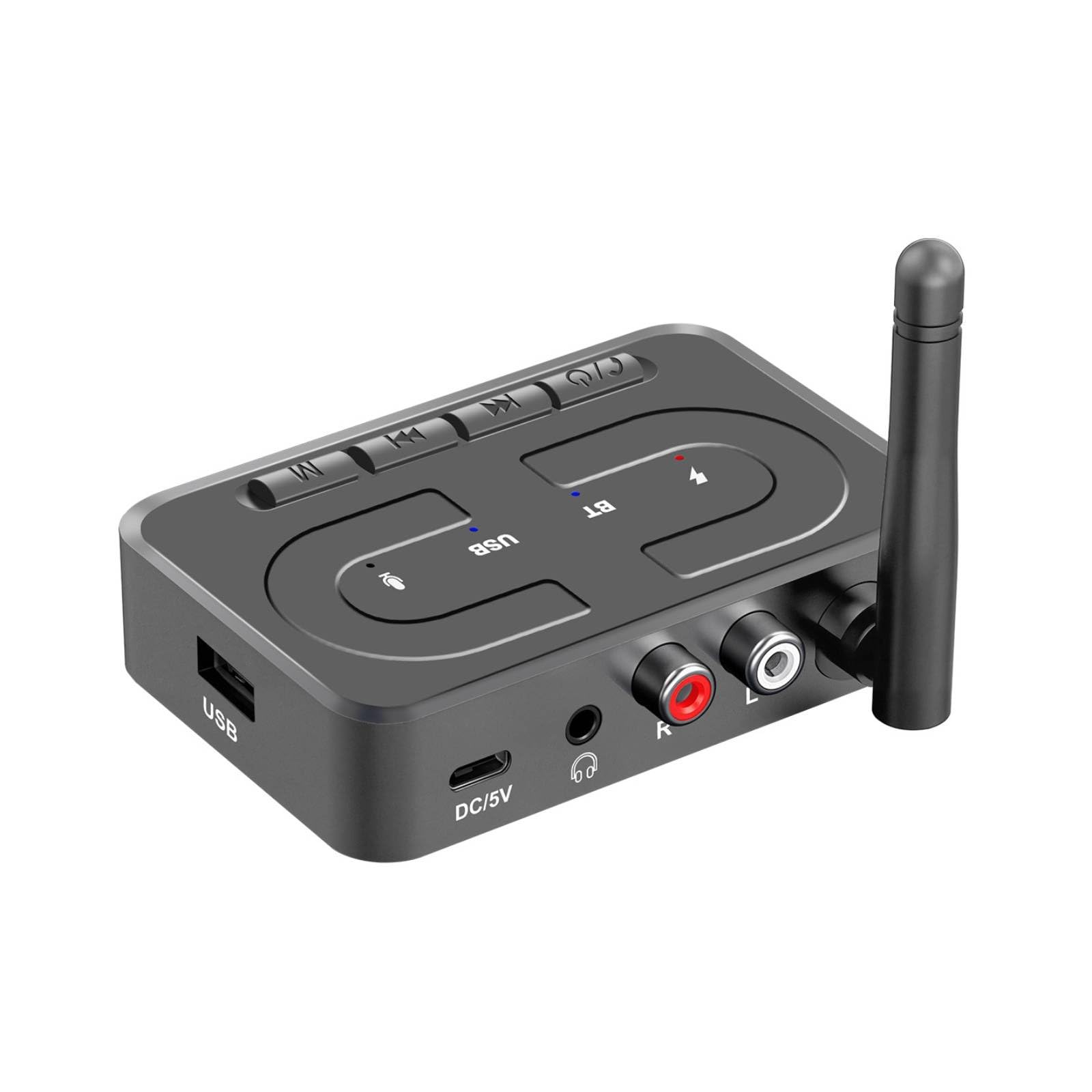 Plug and Play Car Stereo Bluetooth Receiver Easy to Use Bluetooth Audio Receiver Stable Pairing Sound Gadget Compact Design, T89 Bluetooth 60|Computers/Tablets & Networking | Home Network-image-9